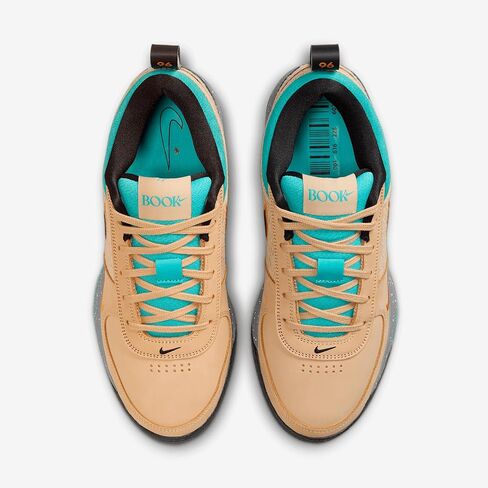 Nike Book 1 "Mowabb Basketball Shoes (IF2406-200, Sesame/Bright Mandarin/Smoke Grey/Black) in Saudi Arabia
