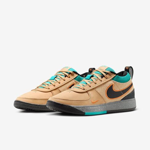 Nike Book 1 "Mowabb Basketball Shoes (IF2406-200, Sesame/Bright Mandarin/Smoke Grey/Black) in Saudi Arabia