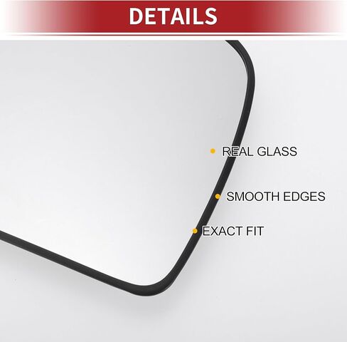 ACROPIX CAR REARVIND RISED RASEDER Side Mirror Glass for Kia Soul 2009-2013 مع لوحة دعم - حزمة 1 in Saudi Arabia