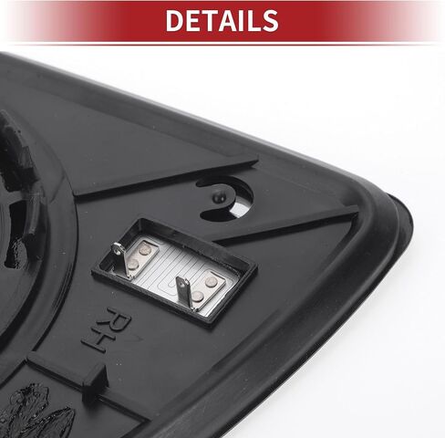 ACROPIX CAR REARVIND RISED RASEDER Side Mirror Glass for Kia Soul 2009-2013 مع لوحة دعم - حزمة 1 in Saudi Arabia