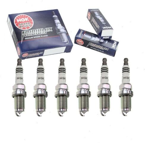 6 pc NGK Iridium IX Spark Plugs compatible with Honda Ridgeline 3.5L V6 2006-2008 in Saudi Arabia