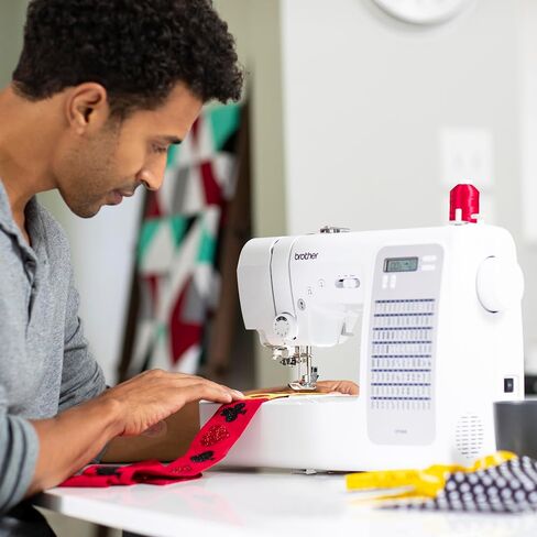 Brother CP100X Computerized Sewing and Quilting Machine, and 5300A Hard Plastic Storage and Carry Case, SASEW6 Premium Sewing Thread 6-Pack Included in Saudi Arabia