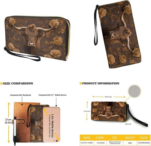 Circle Purse Set for Women Girls, PU Round Crossbody Bag with PU Wallet for Party Work in Kuwait