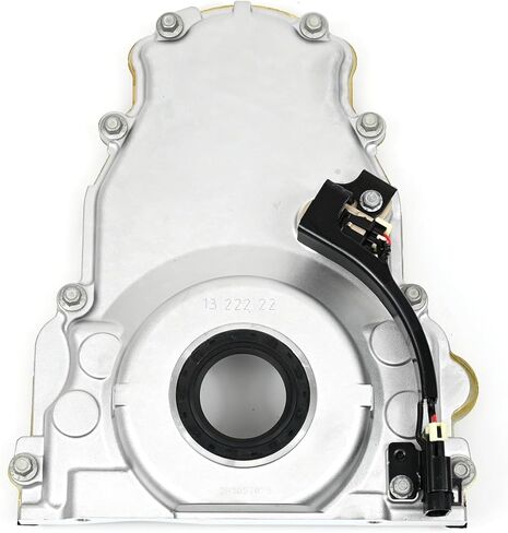 LS2 LS3 Timing Cover Includes Camshaft Position Sensor, Timing Cover Gasket, Bolts, Crank Seal Fitment for GM 12633906 in Saudi Arabia