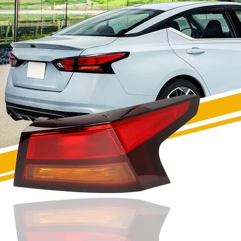 Dasbecan Tail Light Assembly Compatible with 2019-2023 Nissan Altima Rear lamp Right Passenger Side 265506CA1A NI2805118 in Saudi Arabia