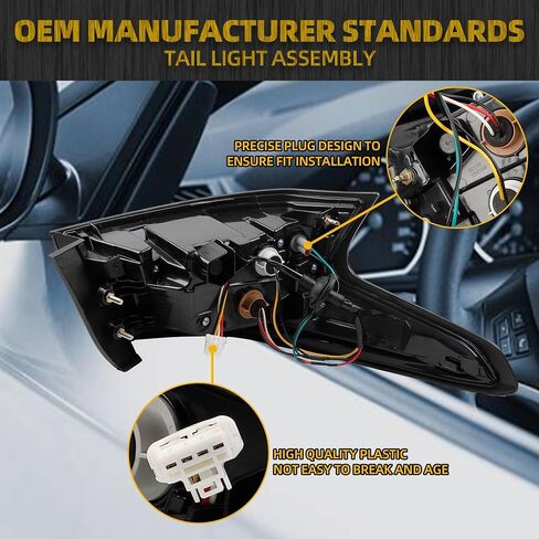 Dasbecan Tail Light Assembly Compatible with 2019-2023 Nissan Altima Rear lamp Right Passenger Side 265506CA1A NI2805118 in Saudi Arabia