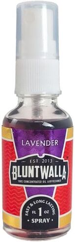 100% Concentrated Oil Air Freshener Spray 1 oz. Glass Bottle - Choose Your Scent (Lavender) in Saudi Arabia