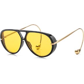 Oversized Aviator Sunglasses for Women, Fashion Large Big Frame Sun Glasses 2025 Designer Ladies Shades in Kuwait