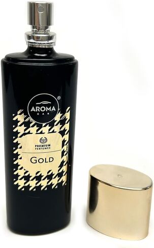 عطر السيارة الرائحة الذهب معطر الهواء الرائحة الفاخرة امتصاص رذاذ 50 مل زجاجة الزجاج العطر فريد من نوع in Saudi Arabia