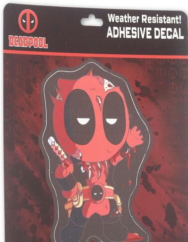 Marvel Spider-Man Head Adhesive Vinyl Decal - Fun Spider-Man Sticker Decal for Car - Great Gift Idea in Saudi Arabia