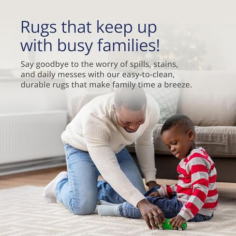 Abani Contemporary 3D Beige & White Modern Greek Key Pattern Area Rug - Geometric Meander 5'3" x 7'6" Arto Collection Neutral Rug Rugs in Kuwait