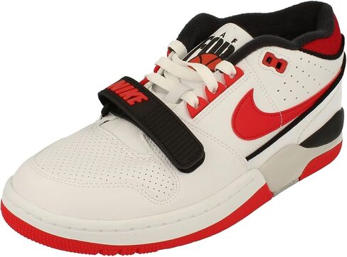 Nike Air Alpha Force 88 X Billie Men's Shoes (DZ6763-101 ، White/Neutral Red/Fire Red) Size 9 in Saudi Arabia