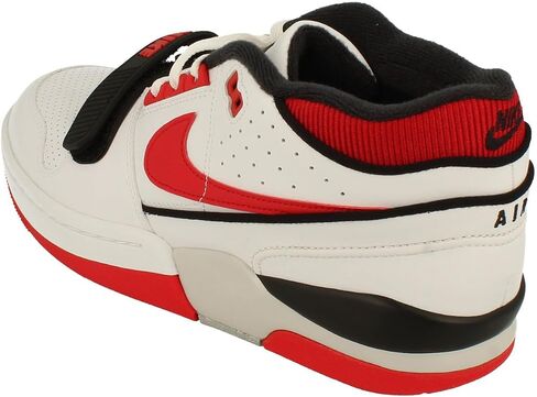 Nike Air Alpha Force 88 X Billie Men's Shoes (DZ6763-101 ، White/Neutral Red/Fire Red) Size 9 in Saudi Arabia