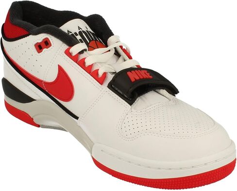 Nike Air Alpha Force 88 X Billie Men's Shoes (DZ6763-101 ، White/Neutral Red/Fire Red) Size 9 in Saudi Arabia