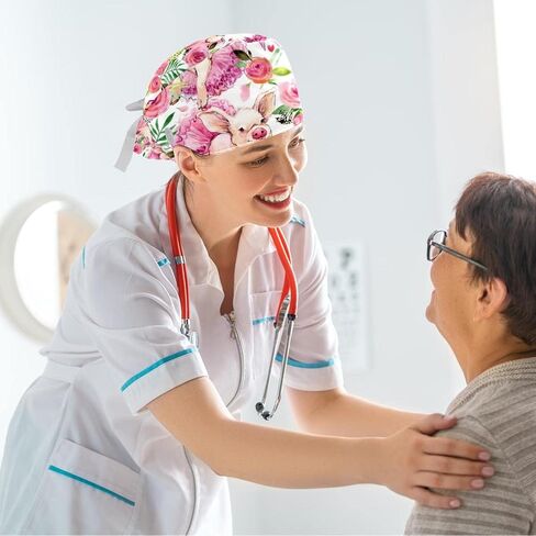 قلب جراحي قلب رمادي مع أزرار/شعر قوس خشور للشعر الطويل in Kuwait