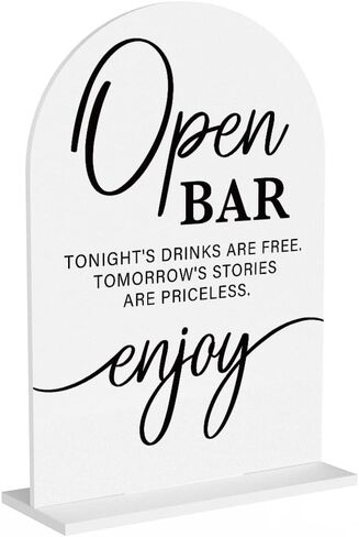 Acrylic Wedding Sign Let Love Glow Sign for Wedding Wedding Signs for Ceremony Modern Calligraphy Arch Acrylic Table Top Sign for Wedding Reception and Event Party Table(white） in Saudi Arabia