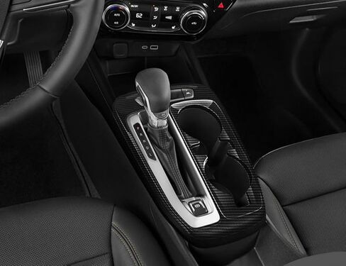 Car Accessories Fit for Chevrolet TRAX 2024 2025 Center Console Gear Shift Knob Console Panel Cover Trims (Glossy Black) 1PCS ABS in Saudi Arabia