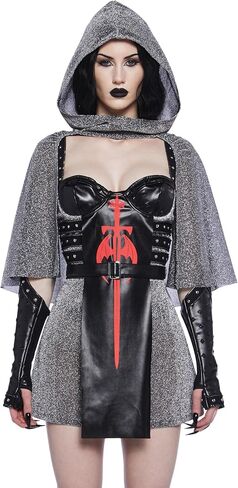 Dolls Kill Medieval Knight Womens Costume - Renaissance Outfit by Trickz N' Treatz - XX-Small in Saudi Arabia