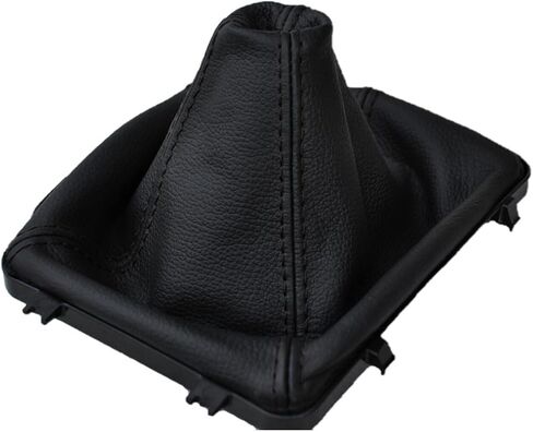 The Custom Stitch Replacement Genuine Italian Real Leather Shift Boot Cover Skin For 2004 2005 2006 Pontiac GTO Tailor Made - not Universal (Made In USA) (Red Stitch) in Saudi Arabia