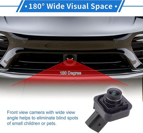 1 PCS Front View Camera for Ford Explorer 2.3L 3.5L 2017 2017 2018 2019 Camera Parking Assist in Saudi Arabia