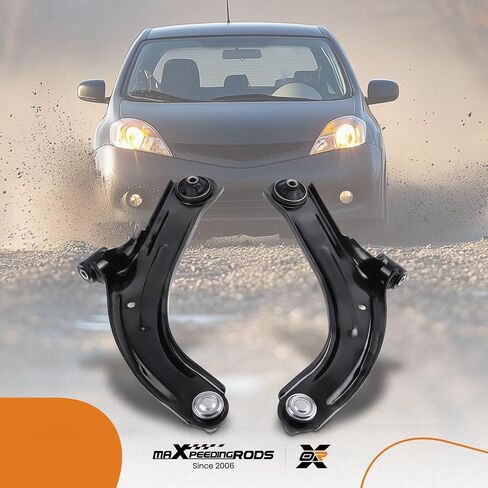 maXpeedingrods 2Pc Front Lower Control Arm w/Ball Joint for Nissan Versa 2007-2012 Nissan Cube 2009-2014, K620566 K620567 in Saudi Arabia