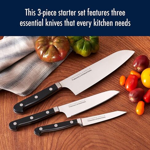 Henckels Classic Christopher Kimball Edition 3-PC Starter ، الفولاذ المقاوم للصدأ in Kuwait