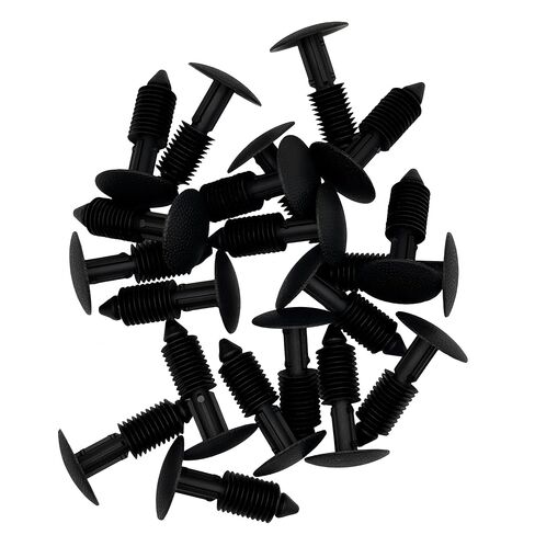 20pcs Cowl Grille Pin Clip Retainer W710312-S300 ، متوافق مع Ford F-150 Trucks 2004-2014 in Saudi Arabia