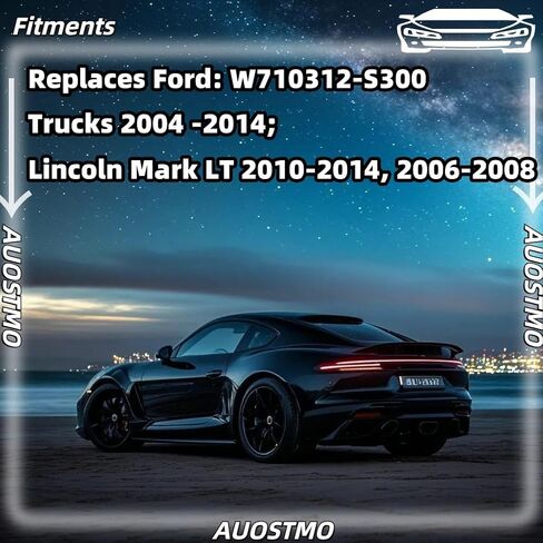 20pcs Cowl Grille Pin Clip Retainer W710312-S300 ، متوافق مع Ford F-150 Trucks 2004-2014 in Saudi Arabia