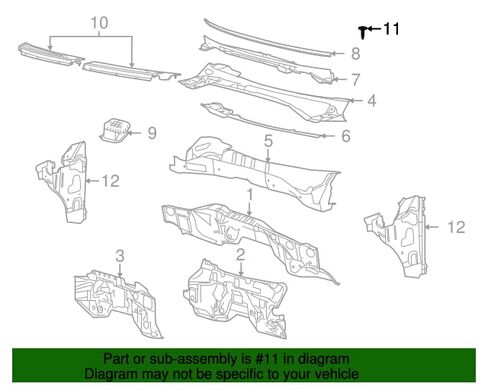 20pcs Cowl Grille Pin Clip Retainer W710312-S300 ، متوافق مع Ford F-150 Trucks 2004-2014 in Saudi Arabia