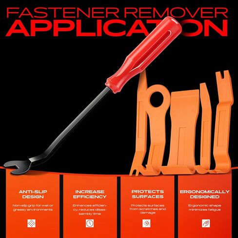 A-Premium 120PCS (12-Type) Car Retainer Clips Kit Compatible with Hyundai Santa Fe 2013-2019 Fender Bumper Roof Pillar Door Panels Auto Push Pin Plastic Rivet Fastener Replacement Set, w/Removal Tool in Saudi Arabia