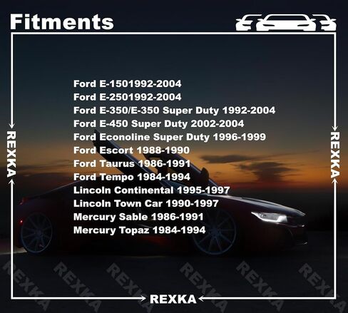 REXKA 15PCS مقاطع التجنيب الداخلية لـ FORD E-250 E-350/E-350 E-450 Super Duty N804349-S ، N804349S in Saudi Arabia