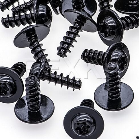Rexka 10pcs Interior Door Handle Screw Trim Panel Torx Truss Head Bolt N90918701 for VW N-909-187-01 A3 A4 A5 A6 A7 A8 Q5 Q7 Q8 Golf Passat Tiguan in Saudi Arabia