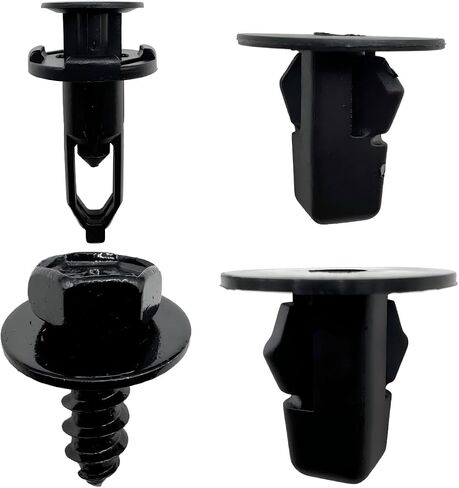 30 Sets Body Bumper Screw Bolt and Fender Liner Clips 90159-60498, 52161-16010, 90189-06013, 90189-06065 Compatible with Toyota Lexus RAV4, Avalon, Camry, Celica, Corolla, GS F & More in Saudi Arabia