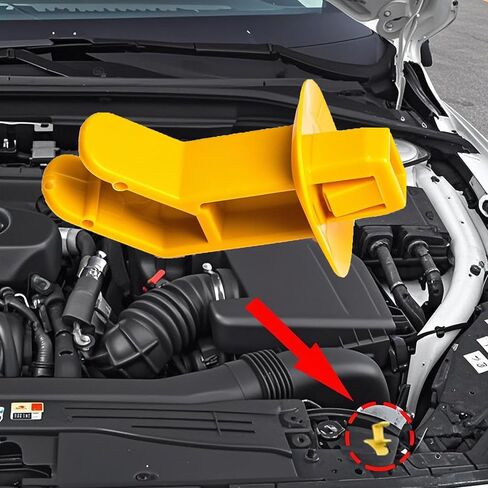 PartsFlow Hood Support Prop Rod Clip Holder Compatible with 2013-2019 Ford Focus Escape C-Max AM5Z16828A in Saudi Arabia