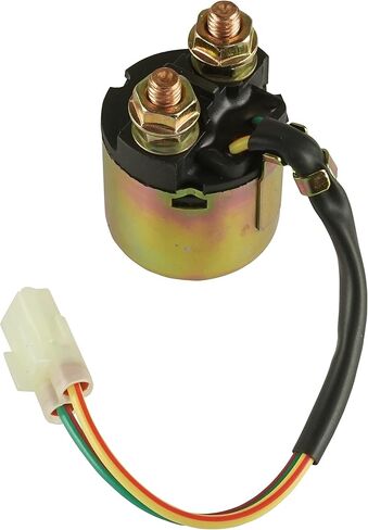Caltric starter Relay الملف اللولبي متوافق مع Honda Trx420 fa fe fm tm tm rancher 420 4x4 2015 2015 in Saudi Arabia