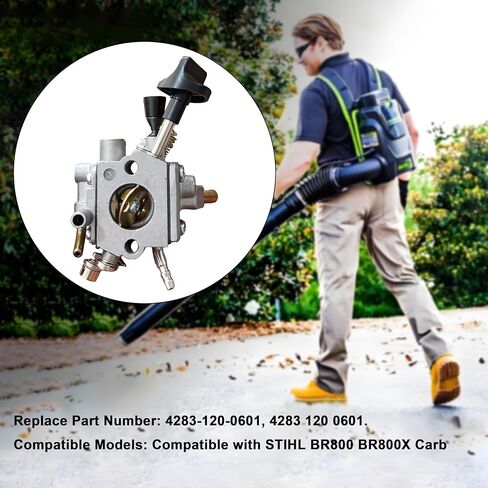 4283 120 0601 BR800 Carburetor Kit for Stihl BR800 BR800X BR800CE LEAF Blower 4283-120-0601 in Kuwait