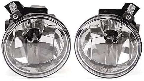 G-PLUS Front Fog Lights Assembly Compatible with Dodge Ram 1500 2009-2012/Ram 2500 3500 2010-2018 Smoke Lens Driving Lamps w/Bracket + H10 12V 42W Halogen Bulbs in Saudi Arabia