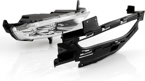 AKKON - Fit 2015-2016 Chrysler 200 15-16 OE Style [Full LED] Fog Lights Lamp Set Front Bumper w/Universal Switch in Saudi Arabia
