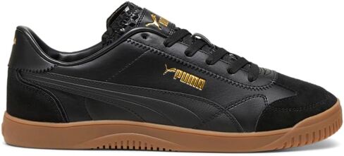 Puma Mens Club 5V5 Lux Lace Up Sneakers Shoes Casual - Black - Size 8 M in Saudi Arabia