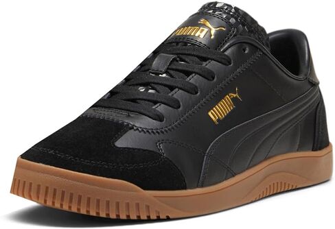 Puma Mens Club 5V5 Lux Lace Up Sneakers Shoes Casual - Black - Size 8 M in Saudi Arabia