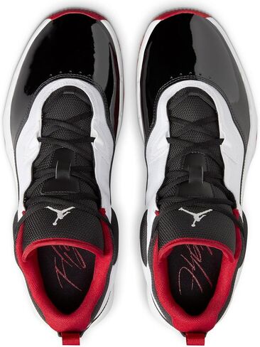 Nike Jordan Stay Loyal 3 Men's Shoes (FB1396-160, White/Wolf Grey/Team Red) Size 11 in Saudi Arabia