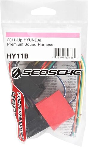 Scosche Hy11b Car Radio Radio Adapter Adapter متوافق مع مركبات Kia Amplied Amplied Amplized Fremium 2011-2015. in Kuwait