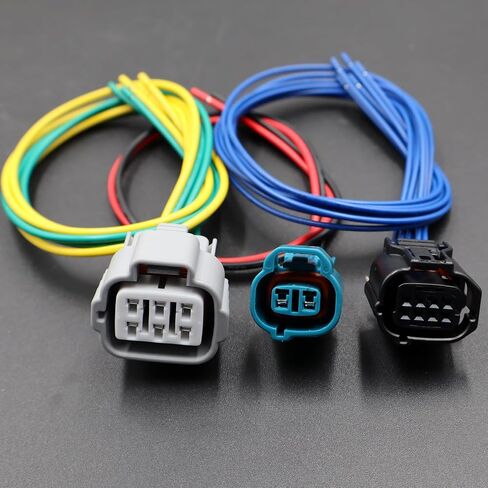 Headlights connectors Compatible with Toyota Corolla 2020-2021 81150-02S50 81130-02S50 Connector Pigtail Plug Wiring Harness in Saudi Arabia