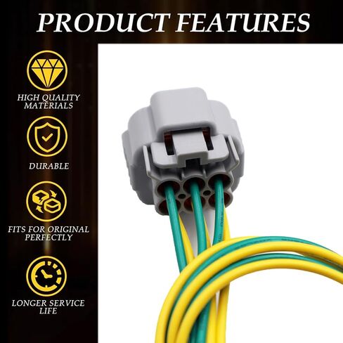 Headlights connectors Compatible with Toyota Corolla 2020-2021 81150-02S50 81130-02S50 Connector Pigtail Plug Wiring Harness in Saudi Arabia