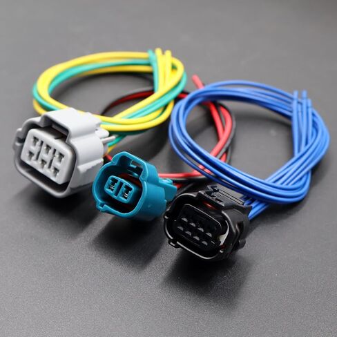 Headlights connectors Compatible with Toyota Corolla 2020-2021 81150-02S50 81130-02S50 Connector Pigtail Plug Wiring Harness in Saudi Arabia
