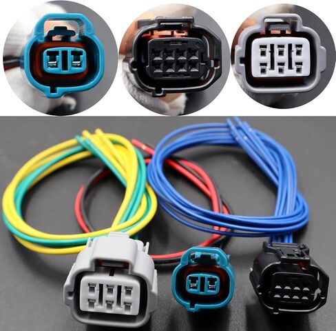 Headlights connectors Compatible with Toyota Corolla 2020-2021 81150-02S50 81130-02S50 Connector Pigtail Plug Wiring Harness in Saudi Arabia