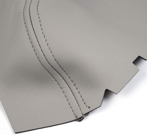 PIT66 PU Leather Front Door Panels Center Consoles Armrest Covers, Compatible with 09-15 Honda Pilot Left Right Side Gray in Saudi Arabia