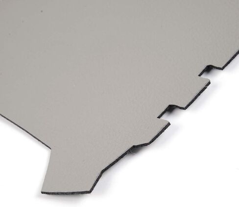 PIT66 PU Leather Front Door Panels Center Consoles Armrest Covers, Compatible with 09-15 Honda Pilot Left Right Side Gray in Saudi Arabia