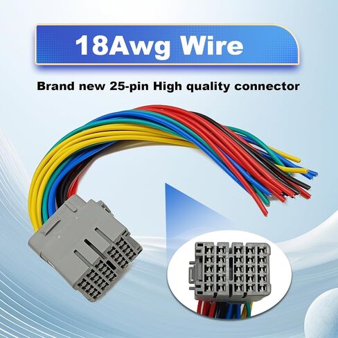 Door Connector Pigtail Wire Harness Front Driver Or Passenger Only Compatible with Honda Civic EK CRV Prelude Acura in Saudi Arabia