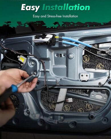SCITOO Power Window Regulator and Motor fit for 2006 2007 2008 2009 2010 2011 for Honda Civic Front Left Side 748-476 in Saudi Arabia